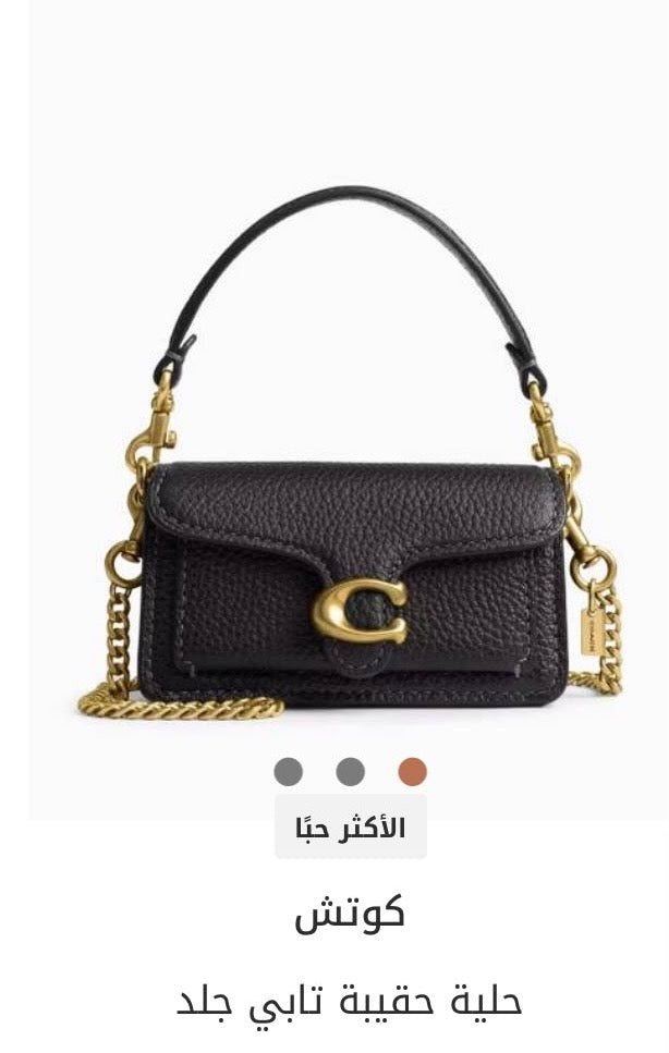 حقيبة Coach