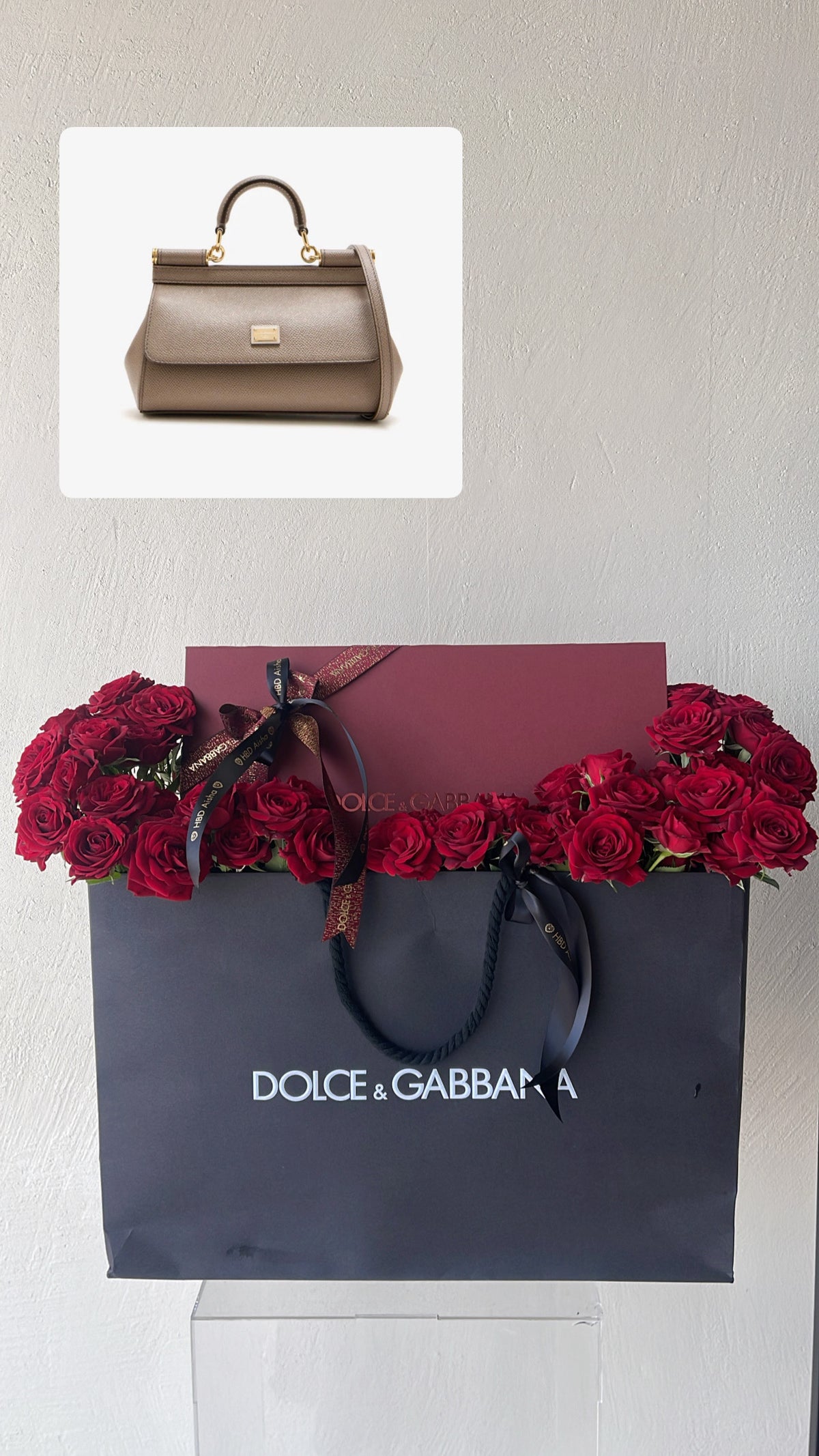 حقيبة dolce & gabana
