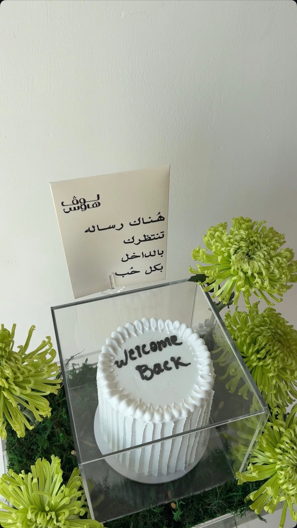 صينية كيك بورد اخضر