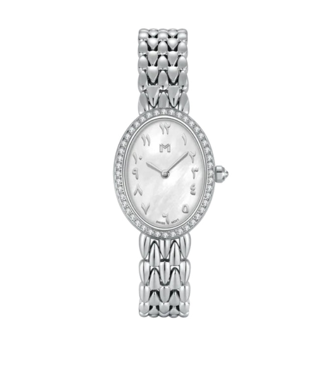 ساعة DIAMOND OVAL minimalist