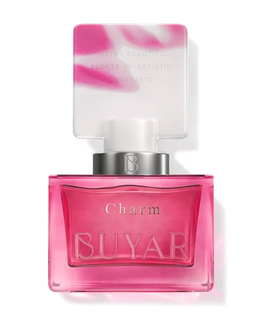 عطر buyar مع باقة وردية
