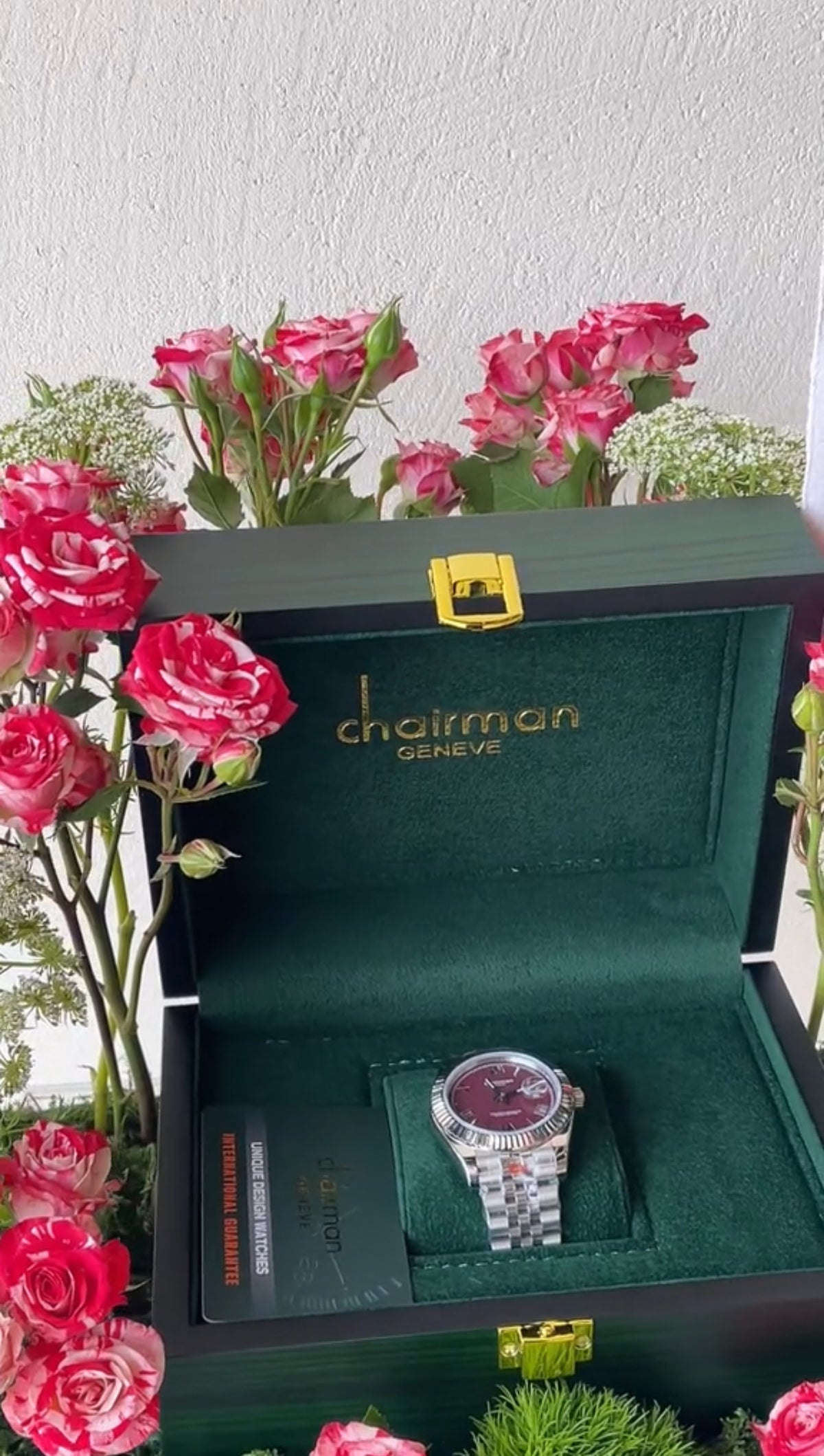 ساعة رجادية chairman