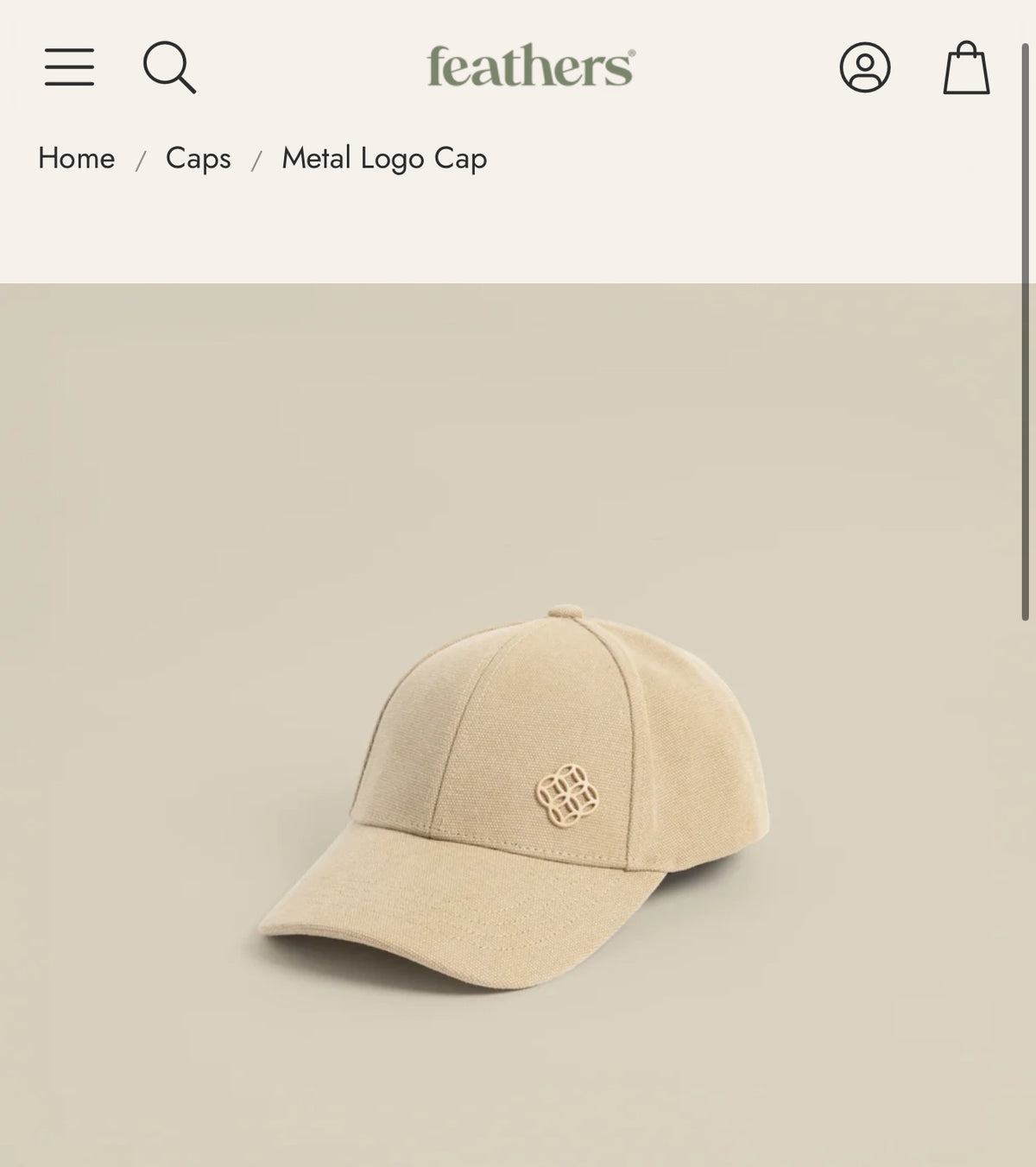 Feathers كاب بيج