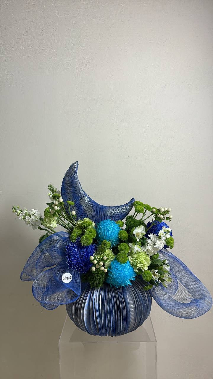 فازة رمضان بهلال ازرق 💙