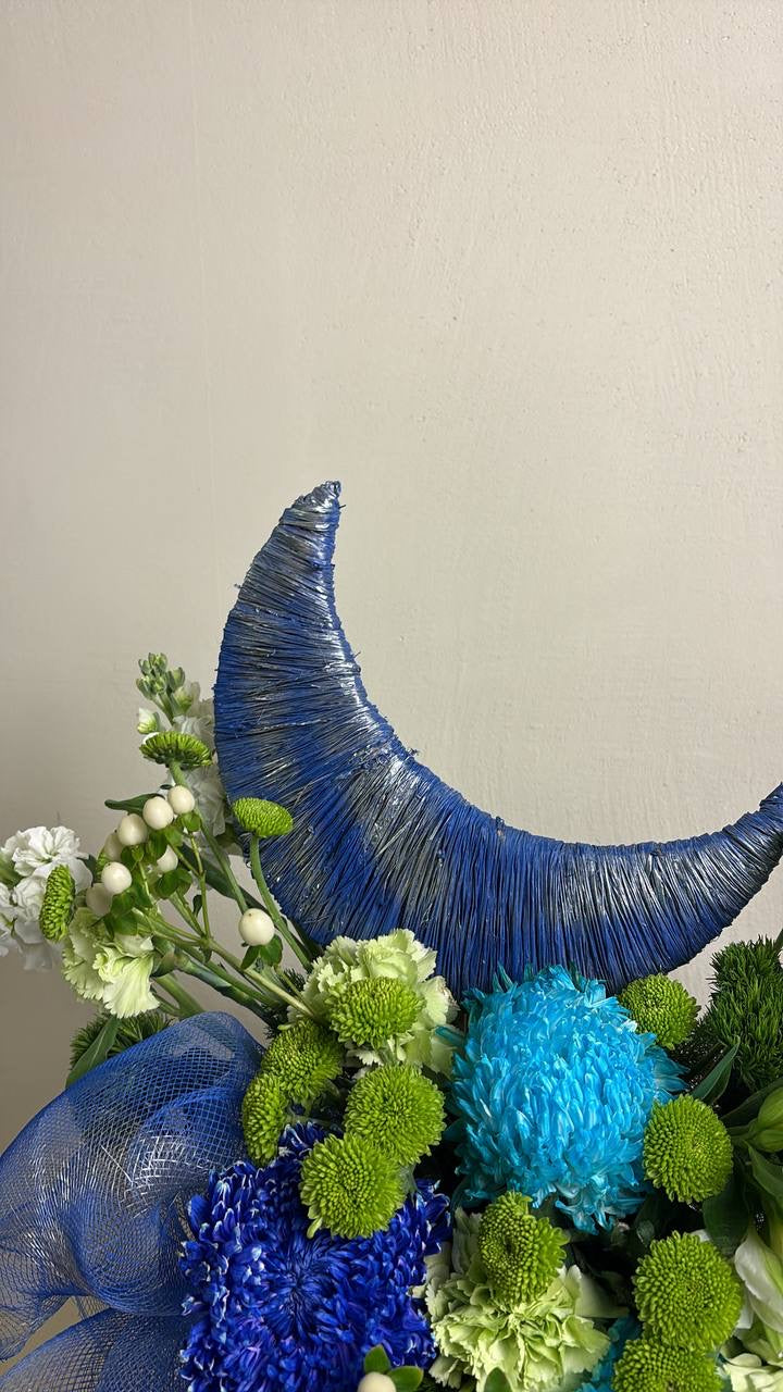 فازة رمضان بهلال ازرق 💙