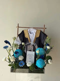 Baby Boy – Medium – With Calla Lily Flowers