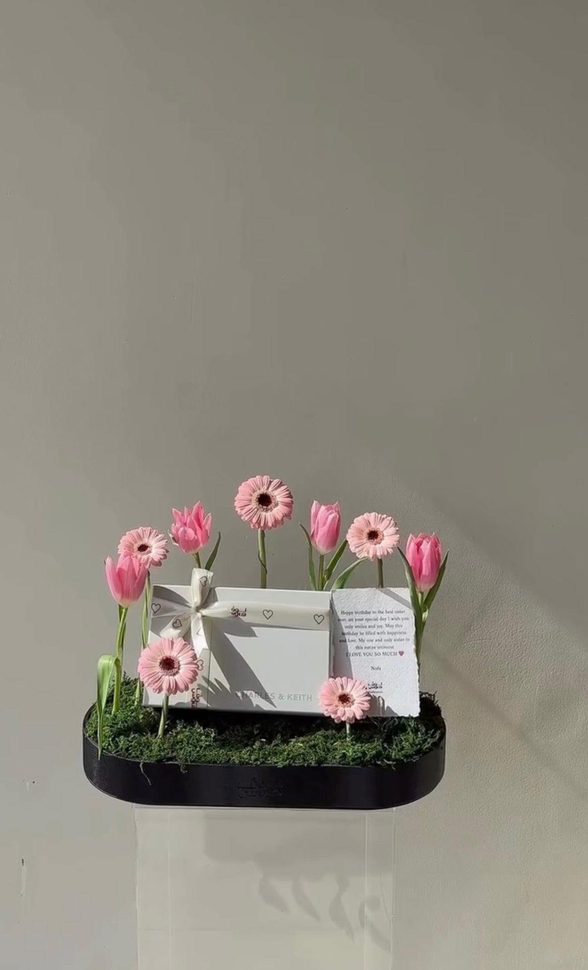 العنابيه Charles and keith شنطة