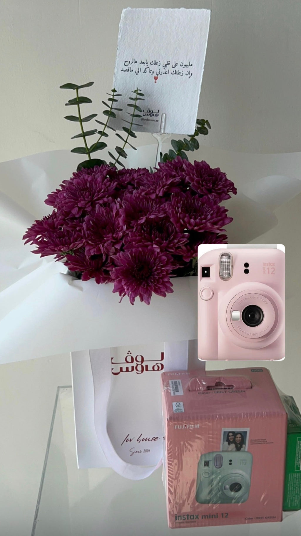 Instax mini 12 كاميرا