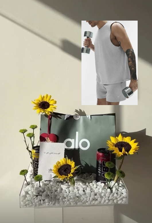 Alo مشروبين طاقة و طقم