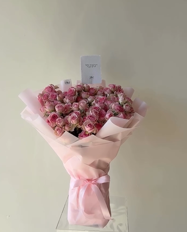 باقة بينك روز