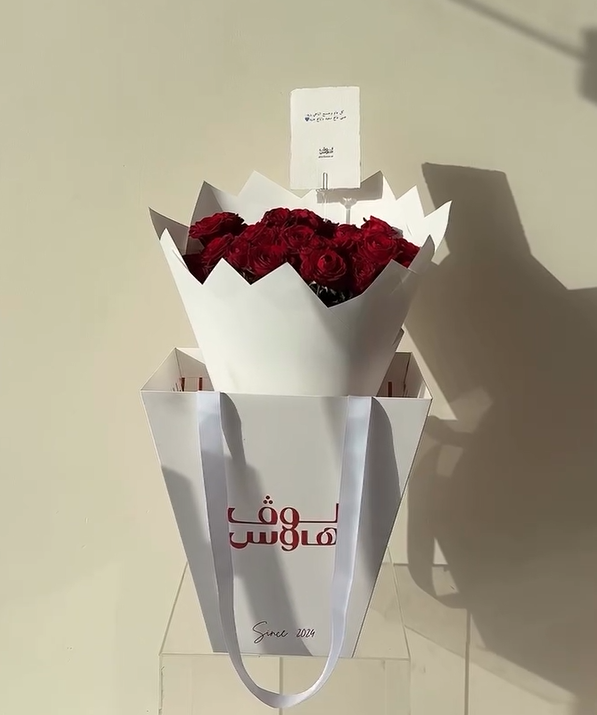 باقة الred Red rose