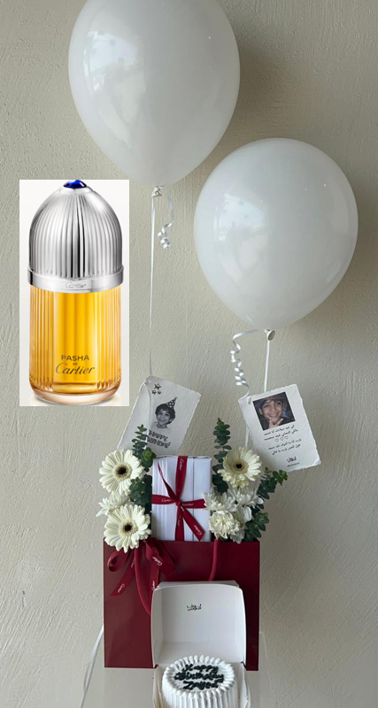 Pasha de Cartier عطر وبالونات