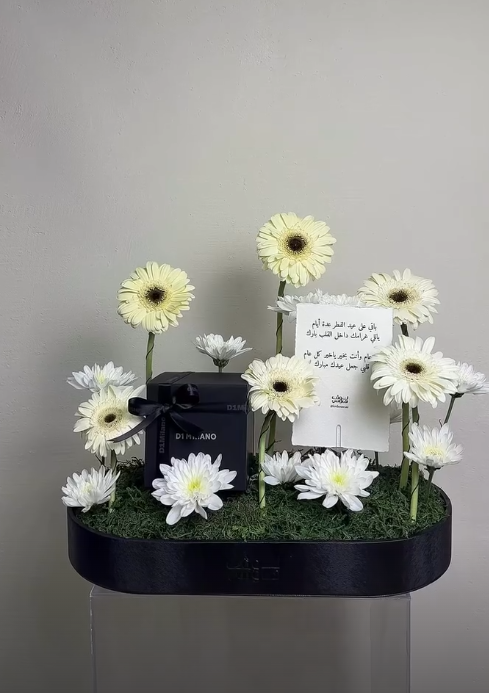 بوكس مربع d1 milano ساعة سوداء