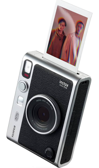 مع أوراق وميموري Instax mini Evo كيمرا
