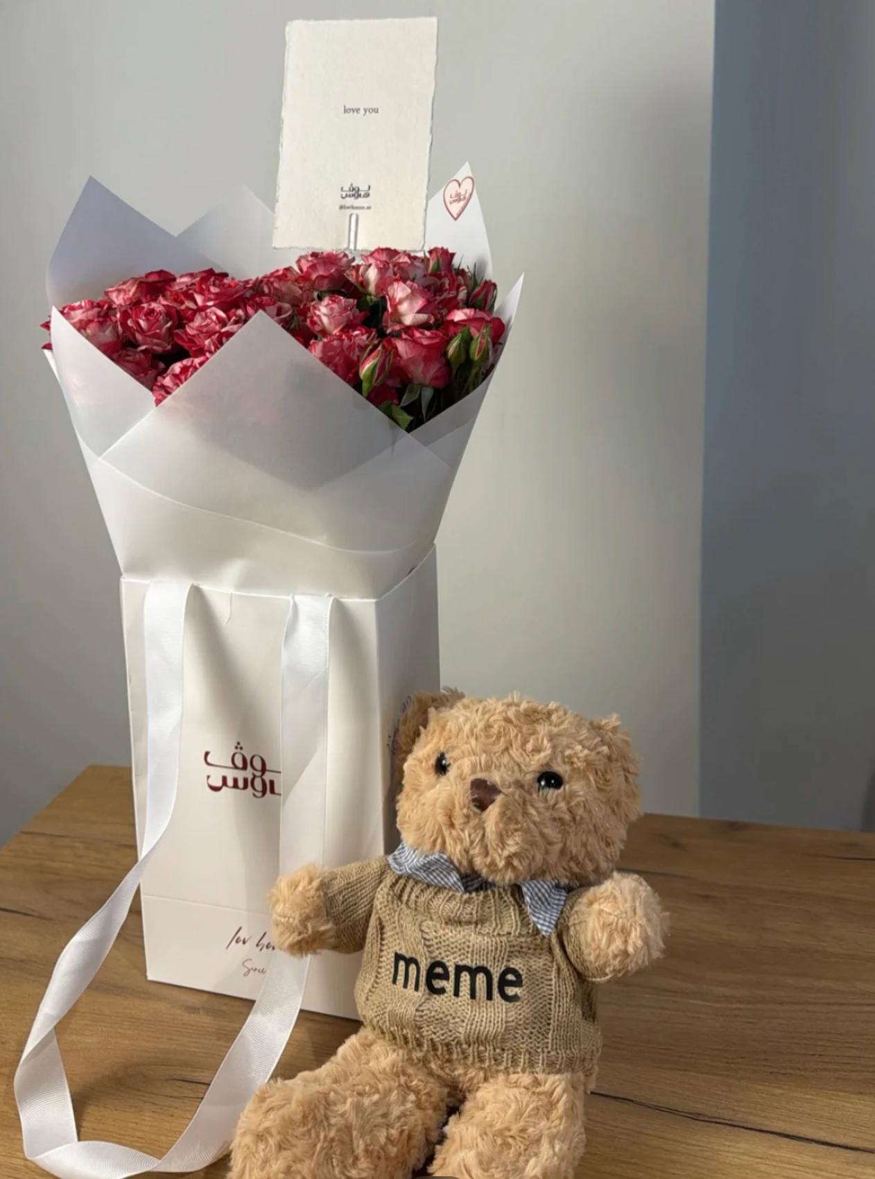 Teddy –  Pink Bouquet (Best seller❤️‍🔥)