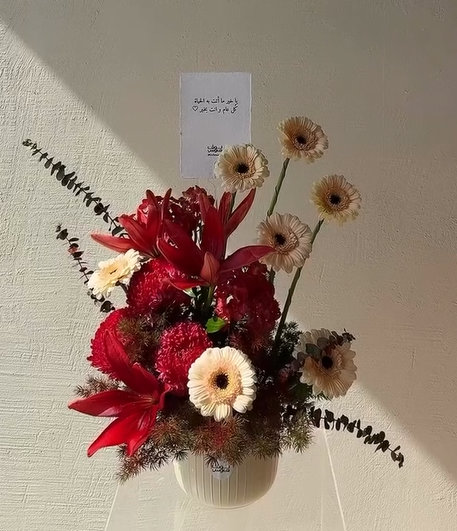فازه ورد احمر