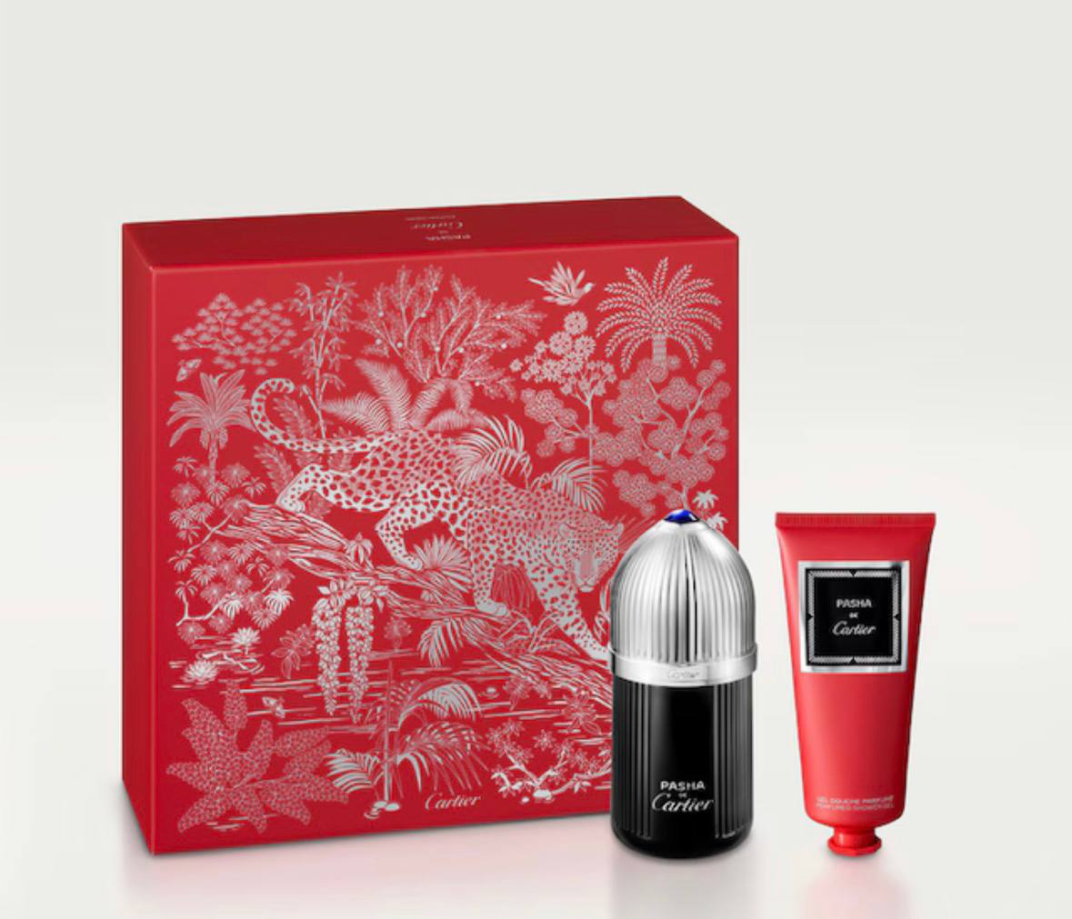 Pasha de Cartier Noire set عطر مع بالونات