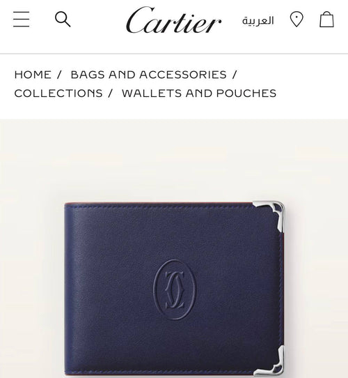 Cartier – بوك كحلي