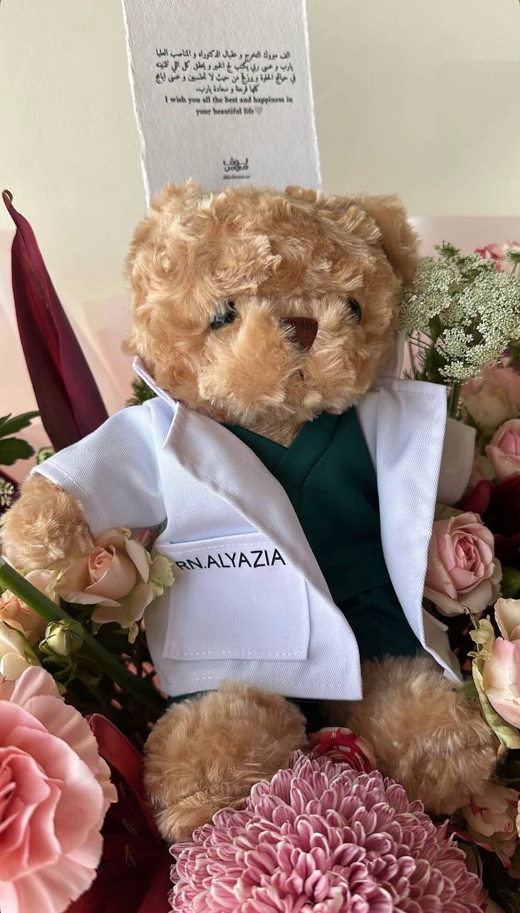 Dr Teddy – Large Bouquet