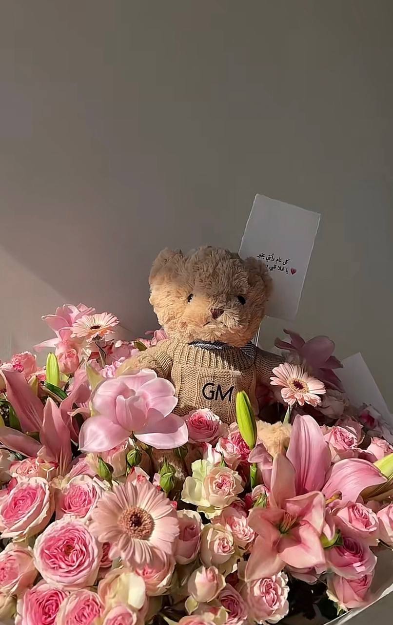 Teddy – Large Pink Bouquet