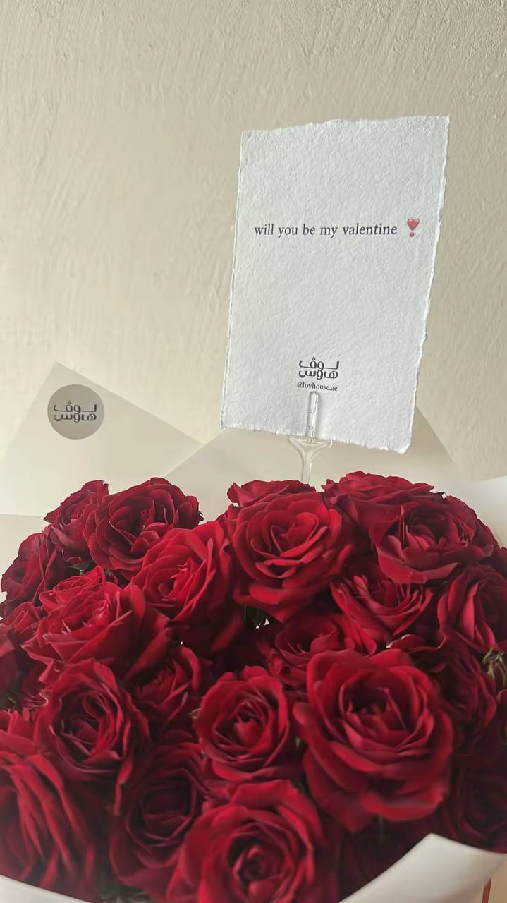 باقة الred Red rose