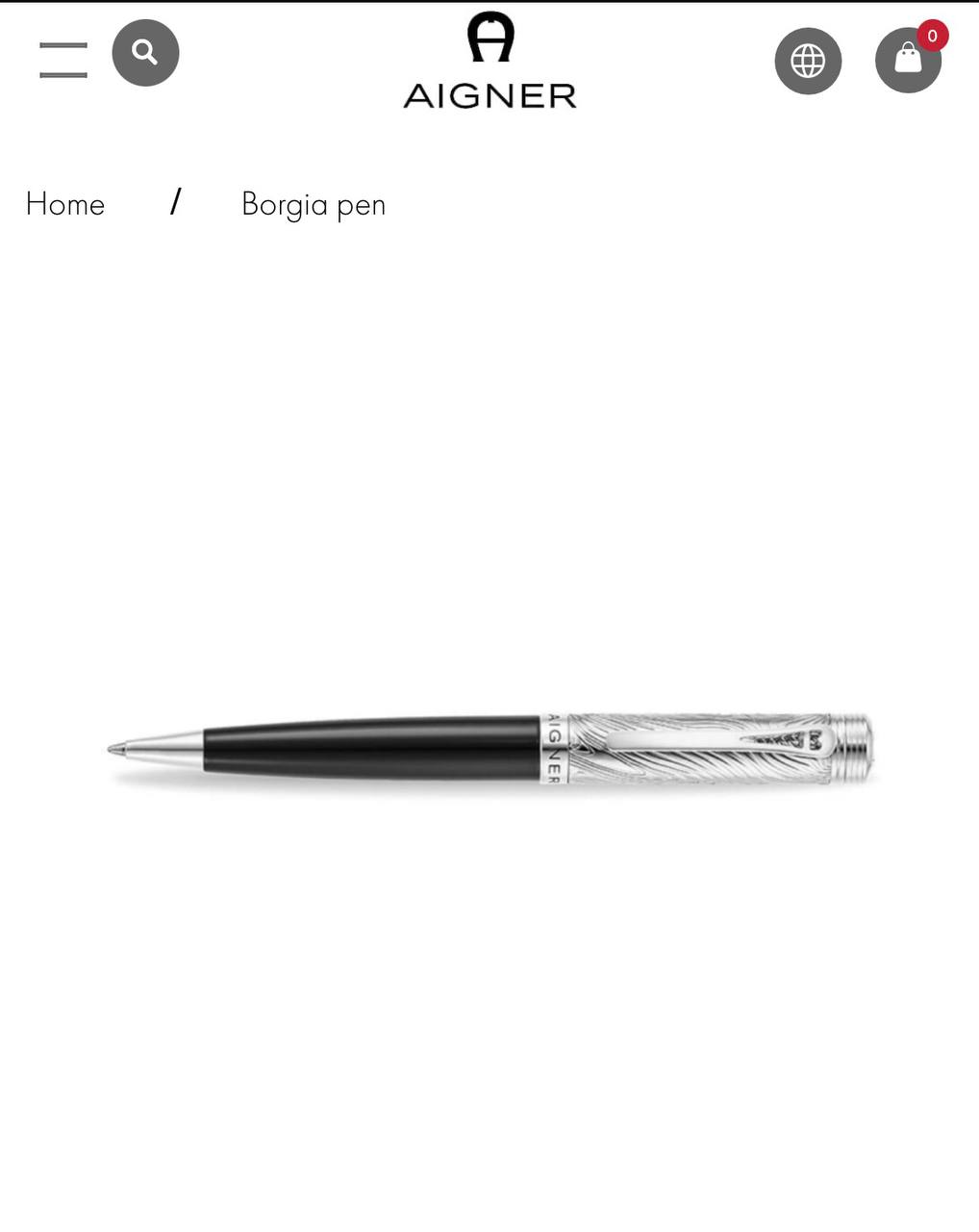 Aigner  قلم وكارد هولدر