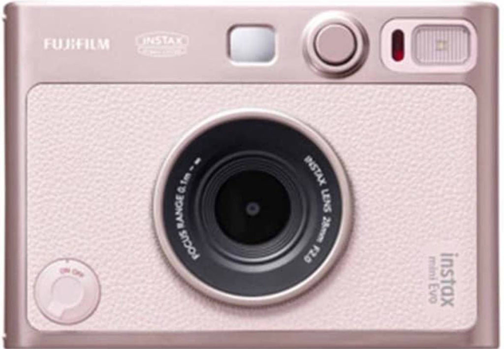 Instax mini Evo كاميرا وردية