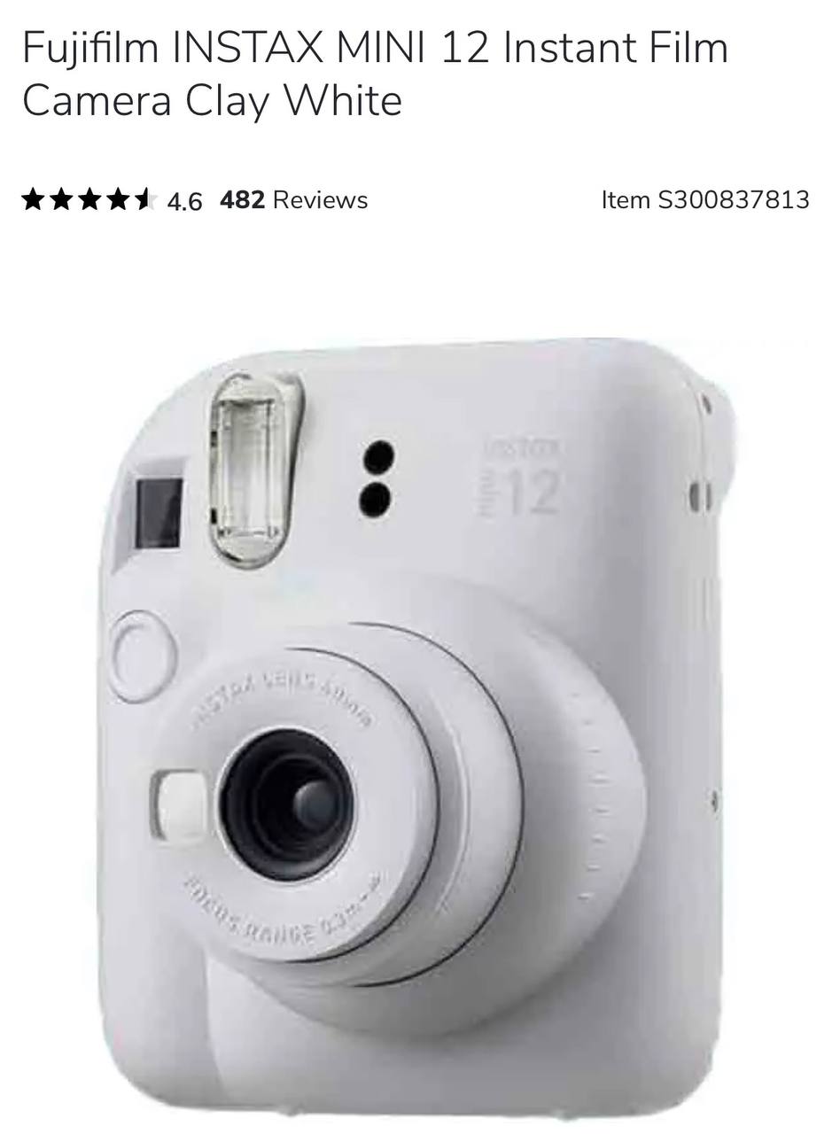Instax mini evo , apple  كيمرا وسماعة