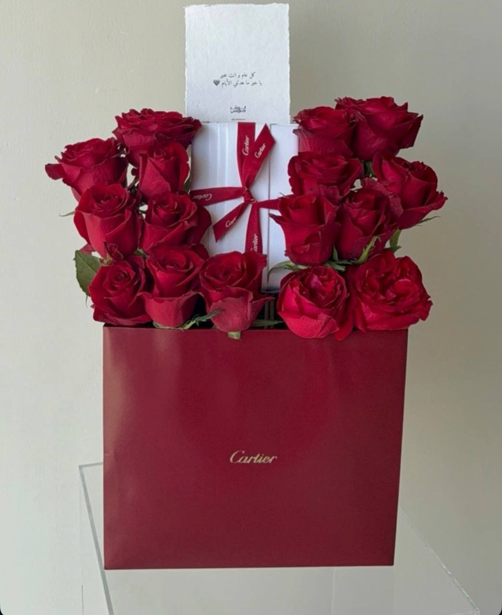 Cartier and rose – قلم سلفر