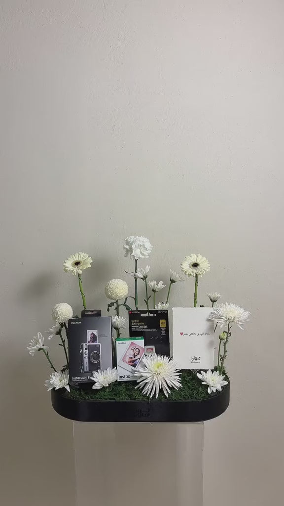 مع أوراق وميموري Instax mini Evo كيمرا
