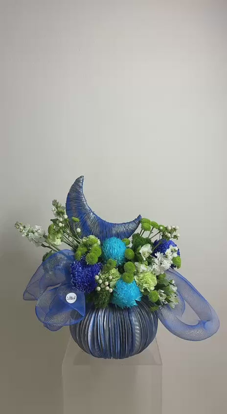 فازة رمضان بهلال ازرق 💙
