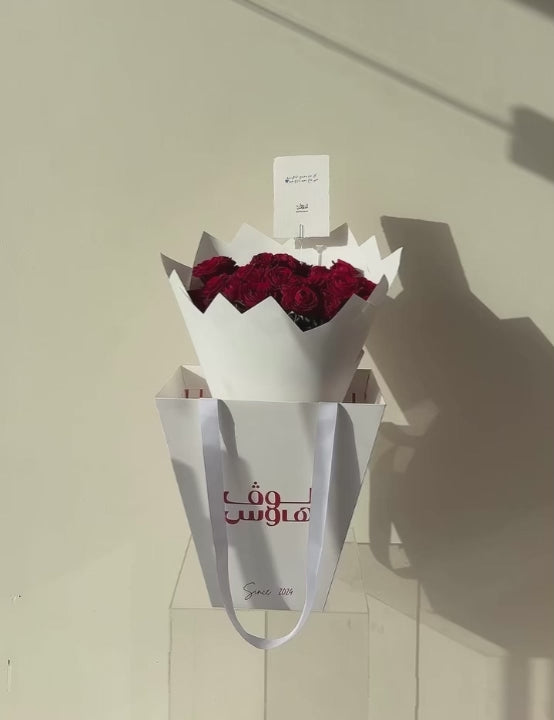 باقة الred Red rose