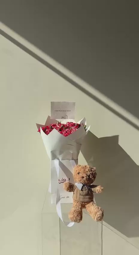 Teddy –  Pink Bouquet (Best seller❤️‍🔥)