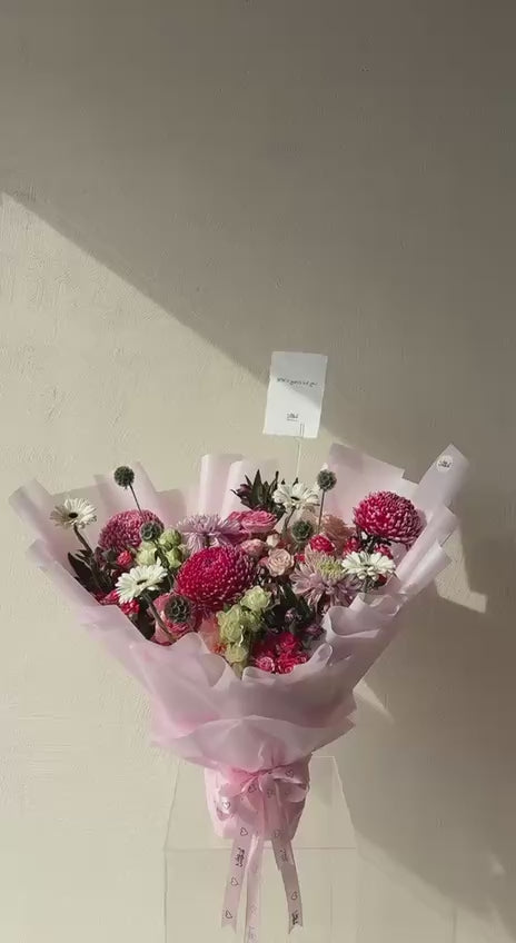باقة وردية