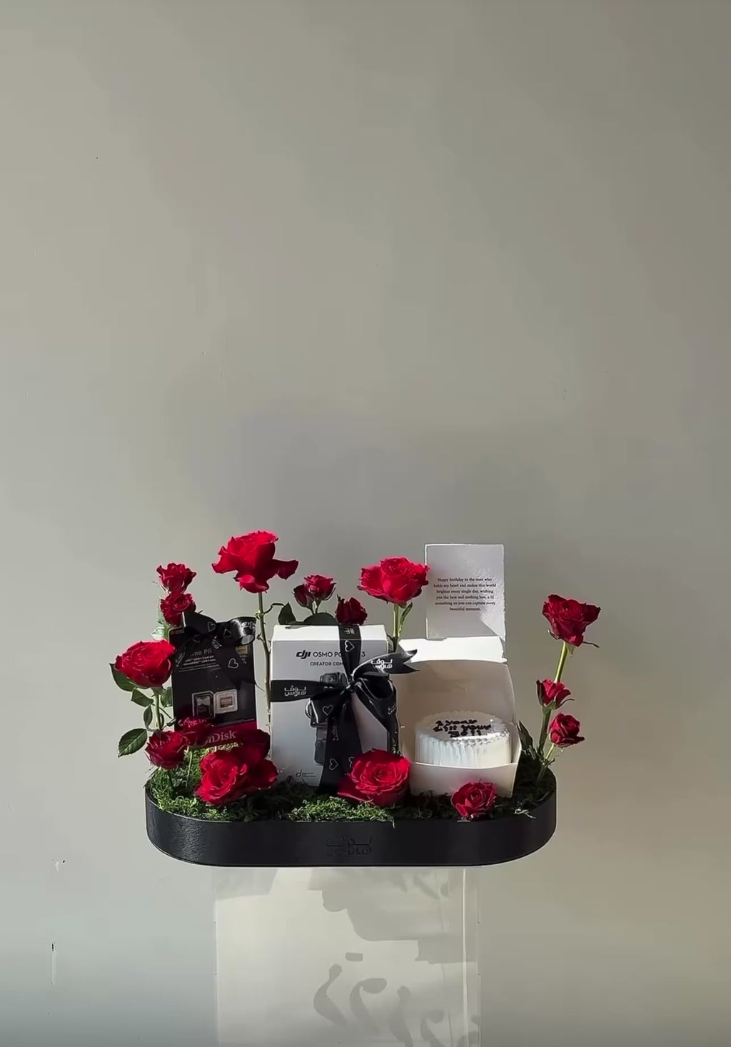 وكيك dji osmo pocket 3 creator combo , memory card  كاميرا