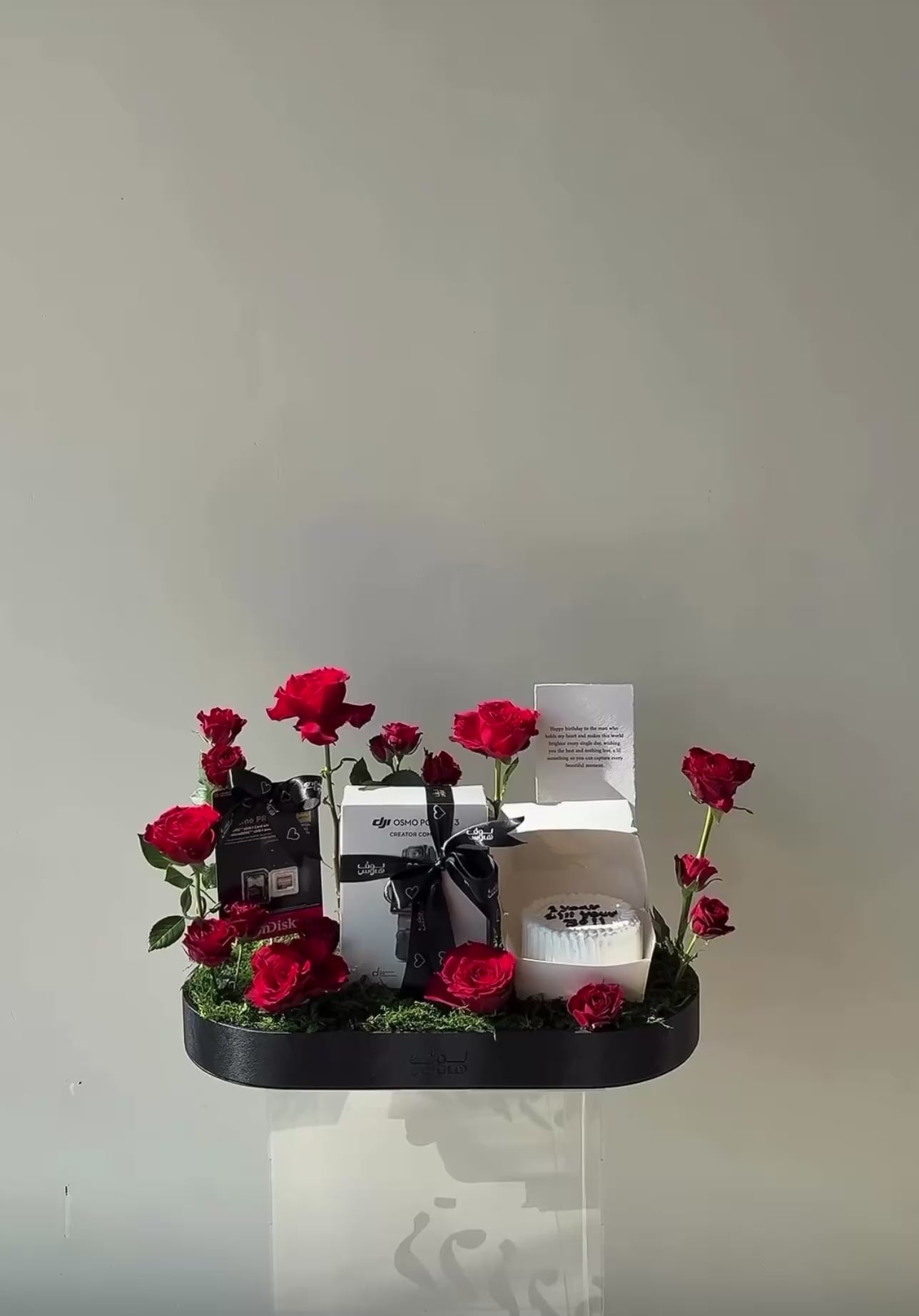 وكيك dji osmo pocket 3 creator combo , memory card  كاميرا